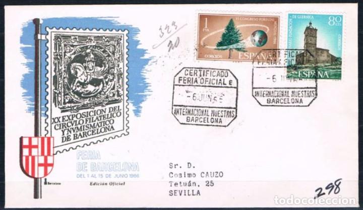 Sellos: 1956.- BARCELONA A SEVILLA - Foto 1