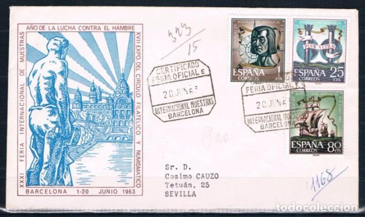 Sellos: 1963.- BARCELONA A SEVILLA - Foto 1