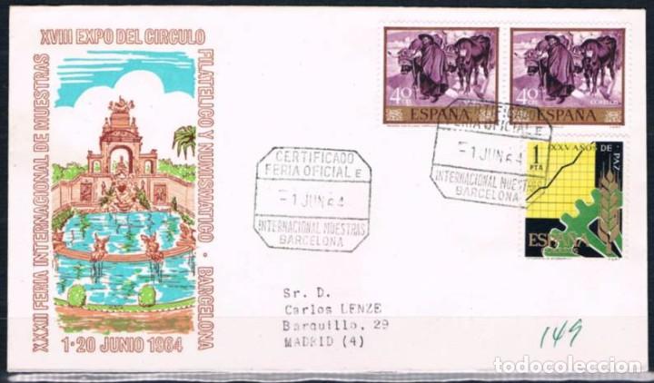 Sellos: 1964.-  BARCELONA A MADRID - Foto 1