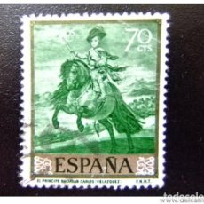 Sellos: ESPAÑA SPAIN AÑO YEAR 1959 EDIFIL Nº 1242 - USADO (O) USED (O) - DIEGO VELAZQUEZ - 70 CTS. Lote 402174944