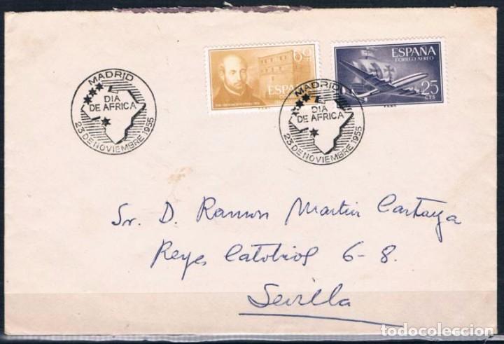 Sellos: 1955.- MADRID A SEVILLA - Foto 1