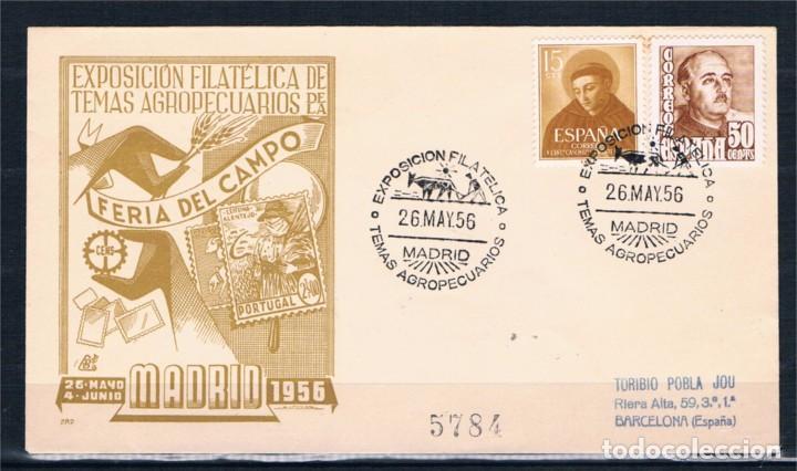Sellos: 1956.-  MADRID A BARCELONA - Foto 1