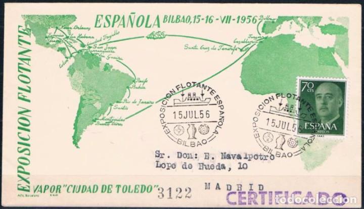 Sellos: 1956.-  BILBAO A MADRID - Foto 1