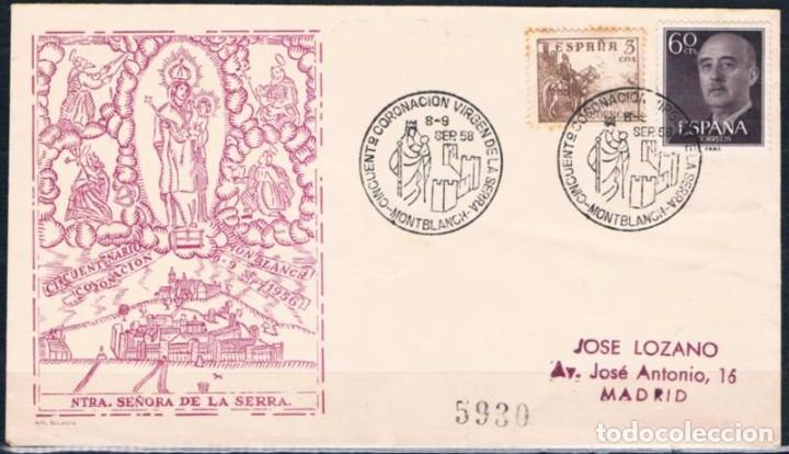 Sellos: 1956.-  MONTBLANCH A MADRID - Foto 1