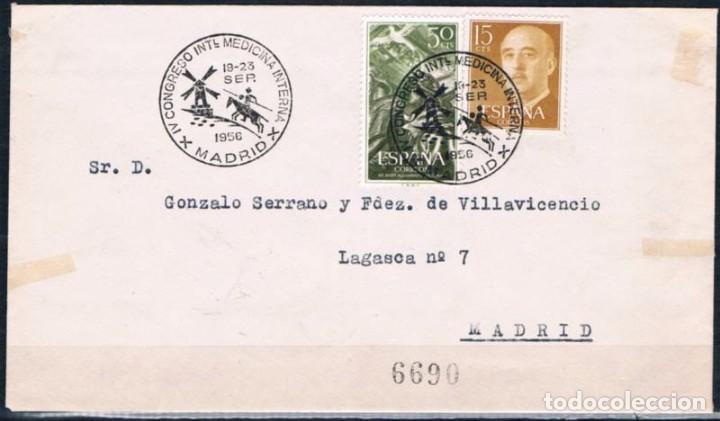 Sellos: 1956.-  MADRID INTERIOR - Foto 1
