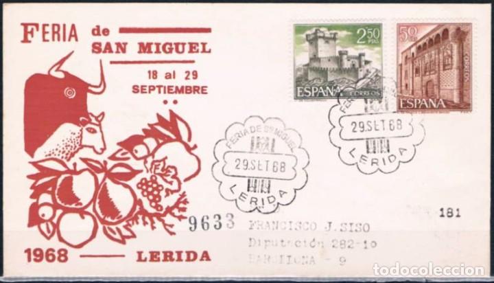 Sellos: 1968.-  L&Eacute;RIDA A BARCELONA - Foto 1