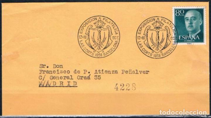 Sellos: 1956.-  BARCELONA A MADRID - Foto 1