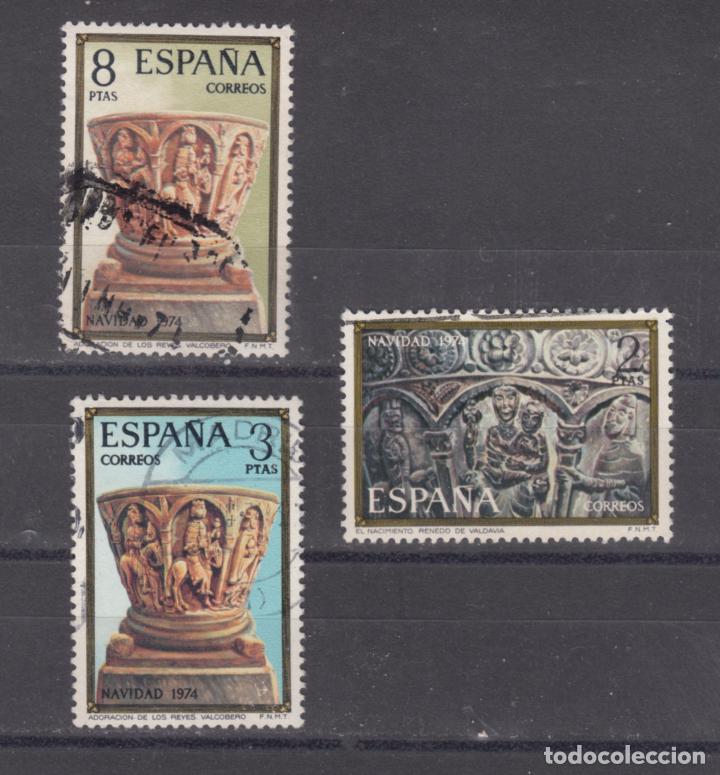 Sellos: espa&ntilde;a 2217/9 lote de 25 series usada, navidad, - Foto 1