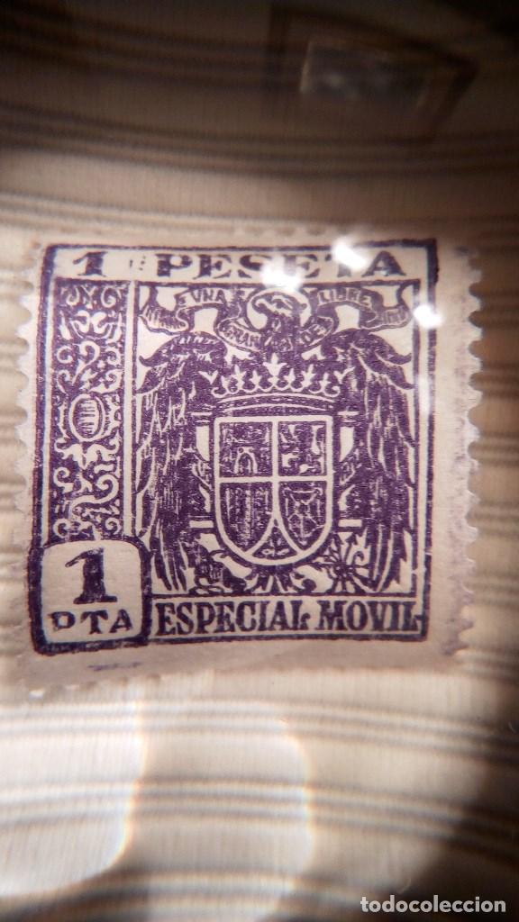 Sellos: POLIZA 1 PTA ESPECIAL MOVIL - Foto 1