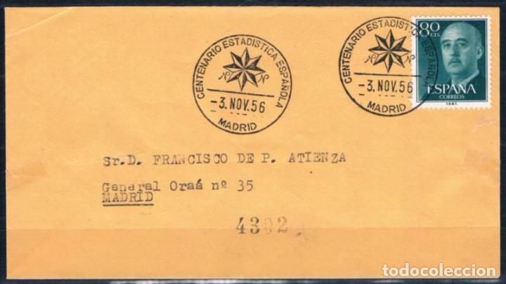 Sellos: 1956.-  MADRID INTERIOR - Foto 1