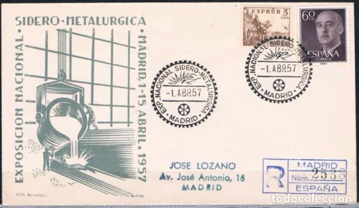 Sellos: 1957.-  MADRID INTERIOR - Foto 1
