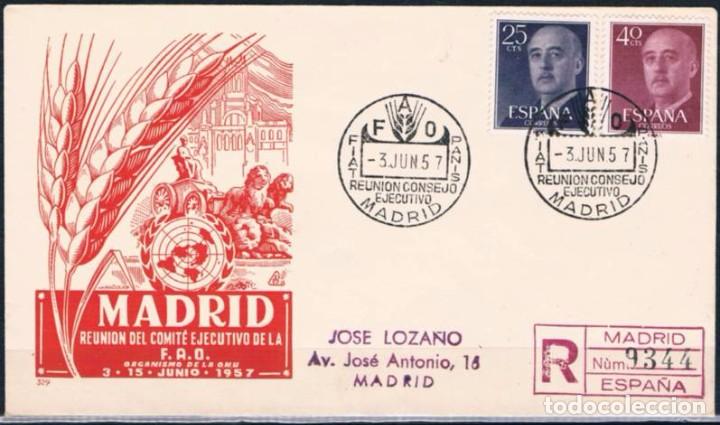 Sellos: 1957.-  MADRID INTERIOR - Foto 1