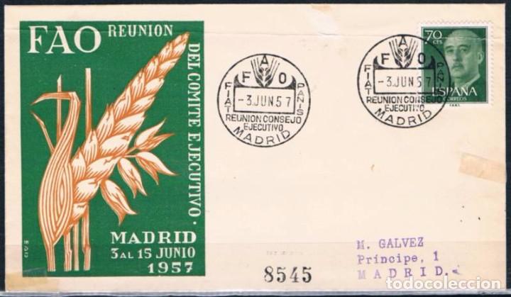 Sellos: 1957.-  MADRID INTERIOR - Foto 1