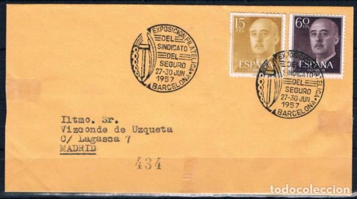 Sellos: 1957.- BARCELONA A MADRID - Foto 1