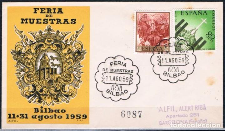 Sellos: 1959.- BILBAO A BARCELONA - Foto 1
