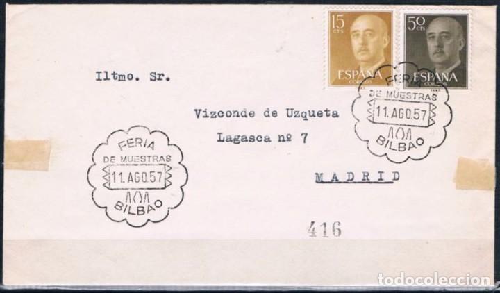 Sellos: 1957.- BILBAO A MADRID - Foto 1