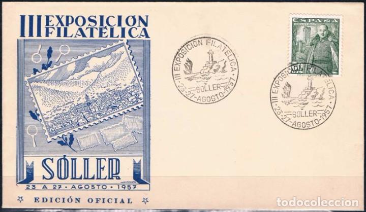 Sellos: 1957.- SOLLER (BARCELONA) - Foto 1