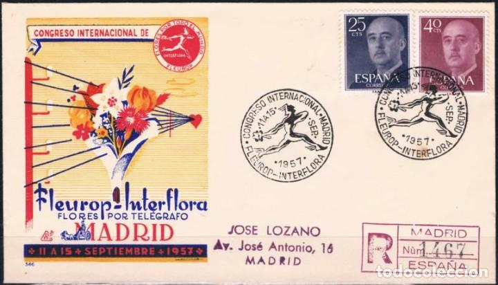 Sellos: 1957.- BARCELONA A MADRID - Foto 1