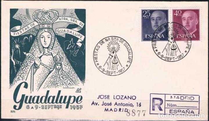 Sellos: 1957.- MADRID INTERIOR - Foto 1