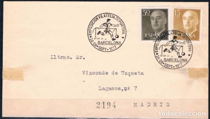 Sellos: 1957.- BARCELONA A MADRID - Foto 1