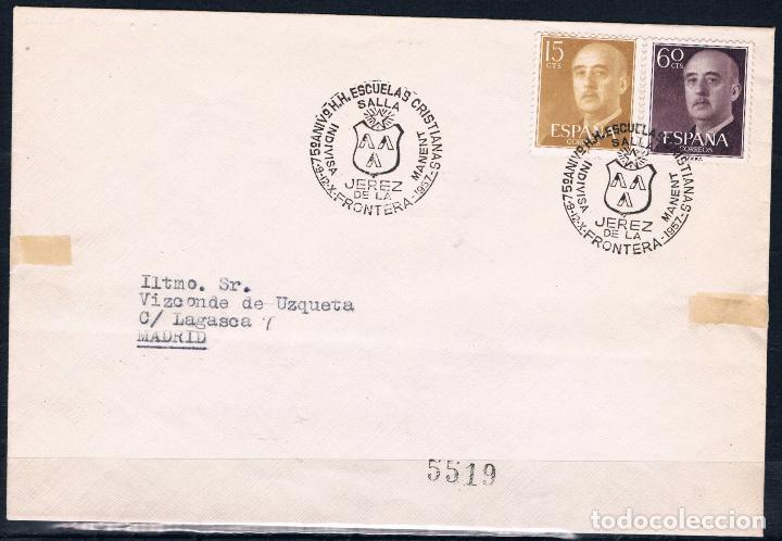 Sellos: 1957.- JEREZ DE LA FRONTERA A MADRID - Foto 1