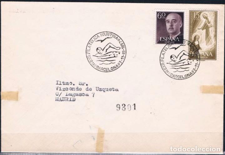 Sellos: 1957.-  BARCELONA A MADRID - Foto 1