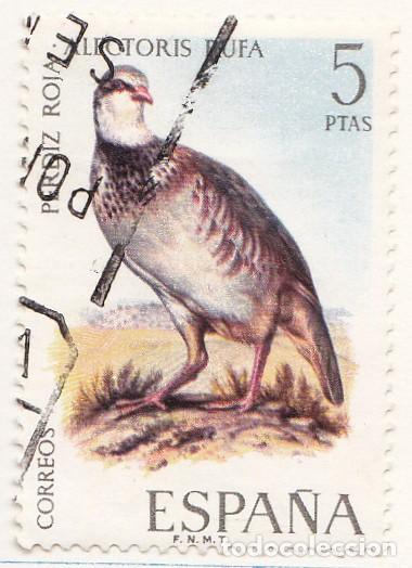 Timbres: 1971 - FAUNA HISPANICA - PERDIZ ROJA - EDIFIL 2039