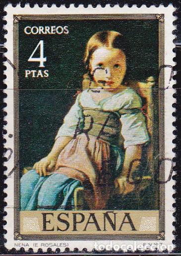 Stamps: 1974 - PINTURAS DE EDUARDO ROSALES Y MARTIN - NENA - EDIFIL 2206
