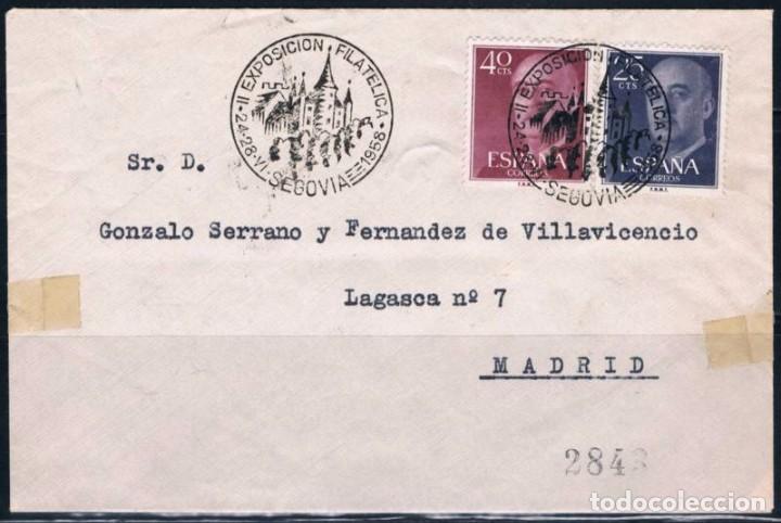 Sellos: 1958.- SEGOVIA A MADRID - Foto 1