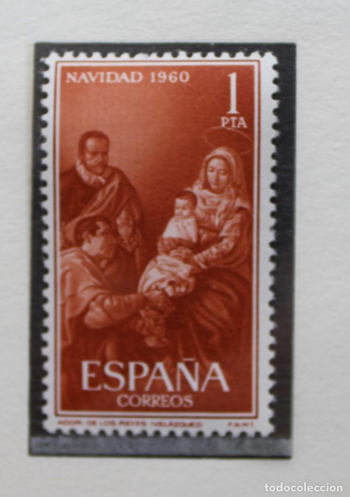 Sellos: ESPA&Ntilde;A 1959, NAVIDAD, EDIFIL 1253(**) - Foto 1