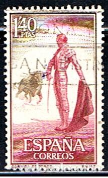 Sellos: ESPA&Ntilde;A // EDIFIL 1262 // 1960 ... USADO - CORRIDA DE TOROS - Foto 1