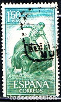 Sellos: ESPA&Ntilde;A // EDIFIL 1263 // 1959 ... CORRIDA DE TOROS - Foto 1