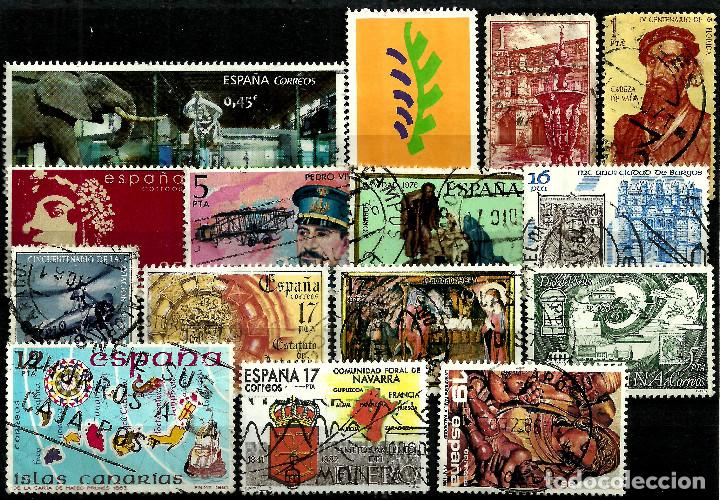 Sellos: LOTE DE SELLOS DE ESPA&Ntilde;A (USADOS) - Foto 1