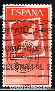 Sellos: ESPA&Ntilde;A // EDIFIL 1349 // 1961 ... USADO - Foto 1