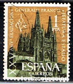 Sellos: ESPA&Ntilde;A // EDIFIL 1373 // 1961 ... USADO - Foto 1