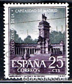 Sellos: ESPA&Ntilde;A // EDIFIL 1388 // 1961 ... USADO - Foto 1
