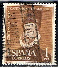 Sellos: ESPA&Ntilde;A // EDIFIL 1389 // 1961 ... USADO - Foto 1
