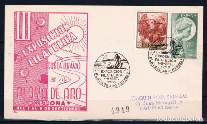 Sellos: 1959.- GERONA A FIGUERAS - Foto 1
