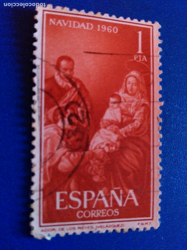 Sellos: USADO. EDIFIL 1325. A&Ntilde;O 1960. NAVIDAD. - Foto 1