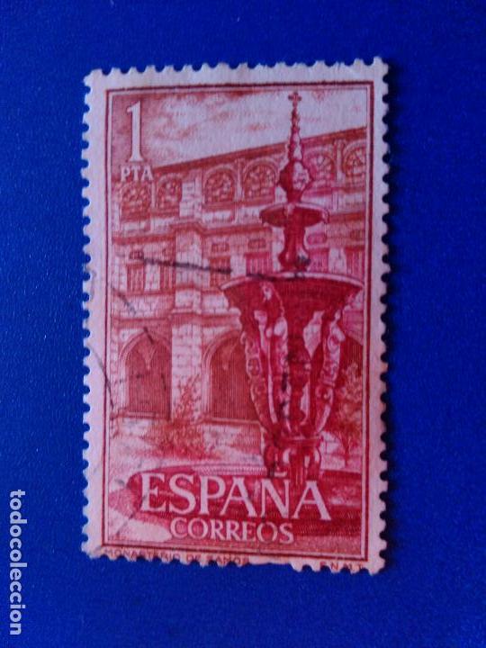 Sellos: USADO. EDIFIL 1323. A&Ntilde;O 1960. REAL MONASTERIO DE SAMOS - Foto 1
