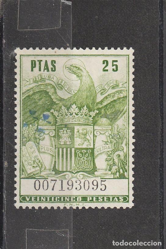 Sellos: ESPA&Ntilde;A 1965 - TIMBRE MOVIL 25 PTAS - usado - Foto 1