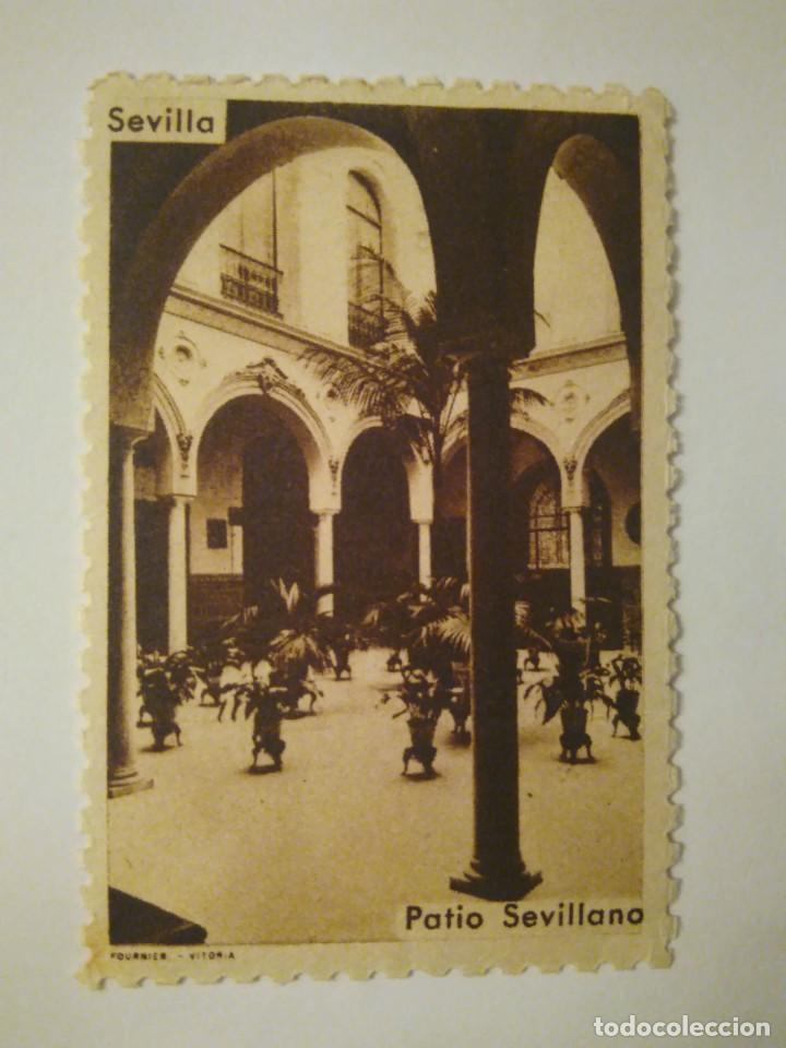 Sellos: SEVILLA.  PATIO SEVILLANO. - Foto 1