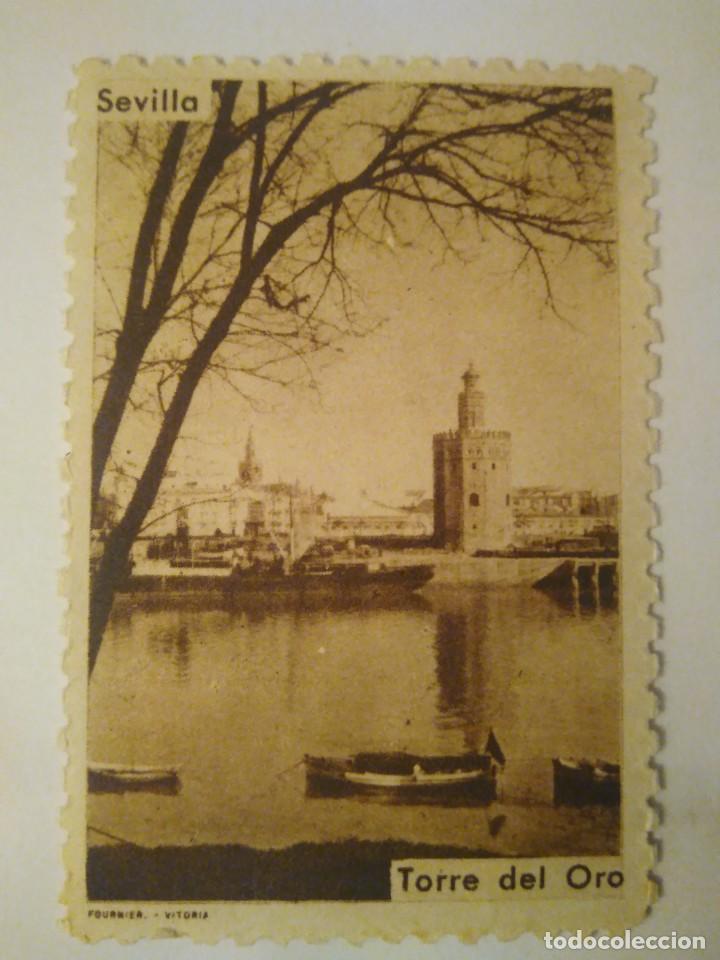 Sellos: SEVILLA.   TORRE DEL ORO. - Foto 1