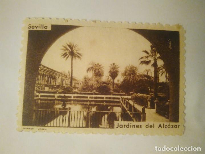 Sellos: JARDINES DEL ALC&Aacute;ZAR.  SEVILLA. - Foto 1