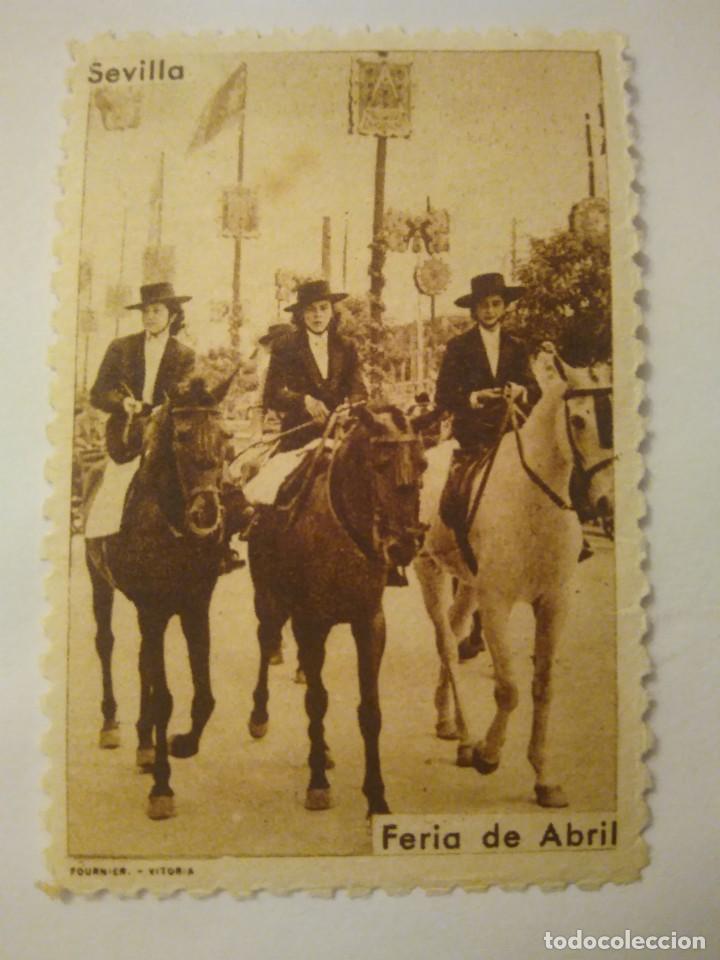 Sellos: SEVILLA.   FERIA DE ABRIL. - Foto 1