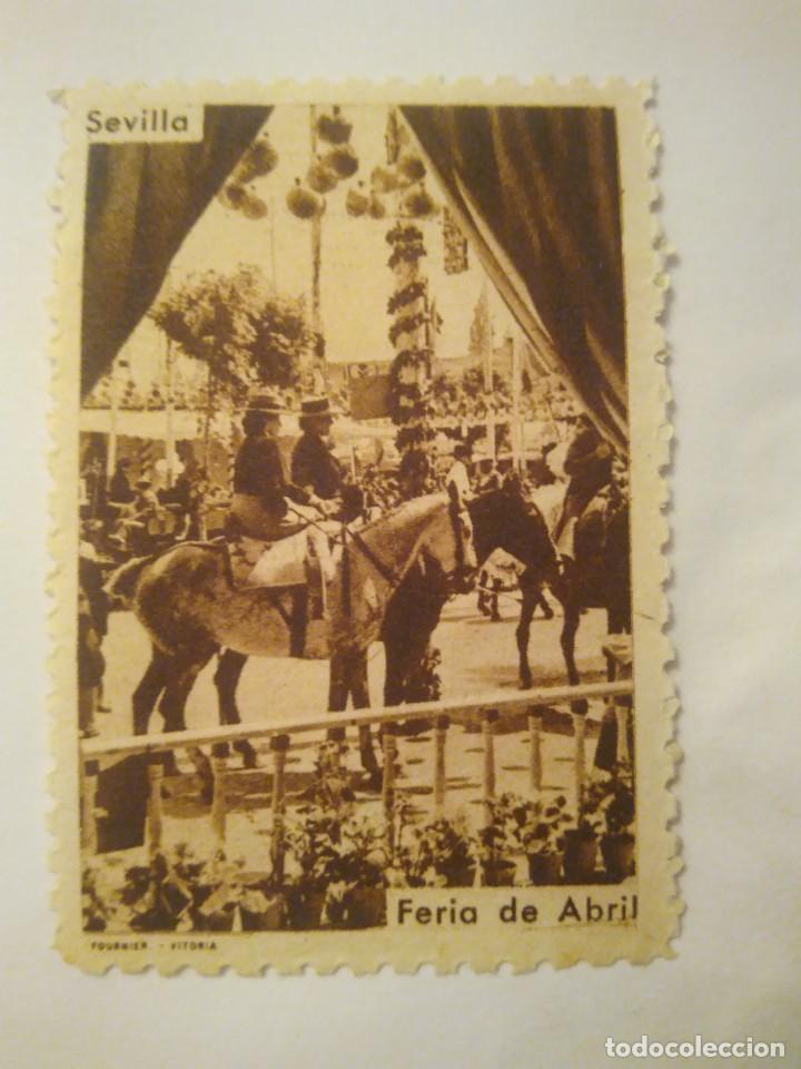 Sellos: SEVILLA.   FERIA DE ABRIL. - Foto 1