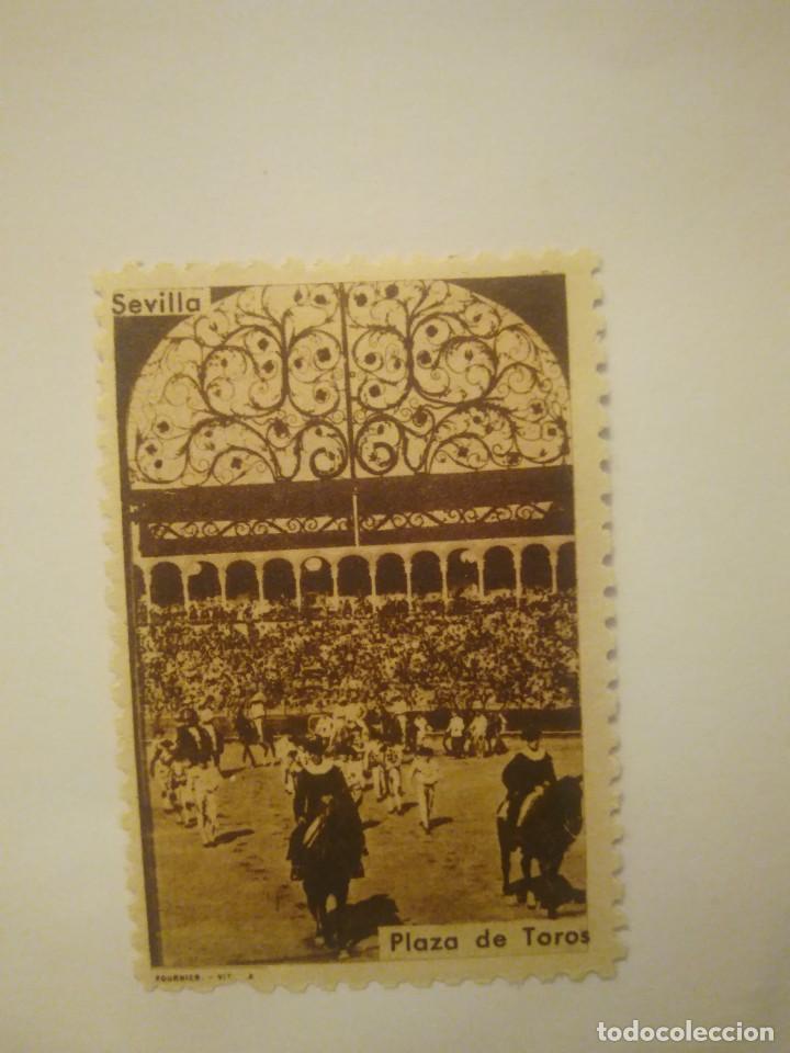 Sellos: SEVILLA.   PLAZA DE TOROS. - Foto 1