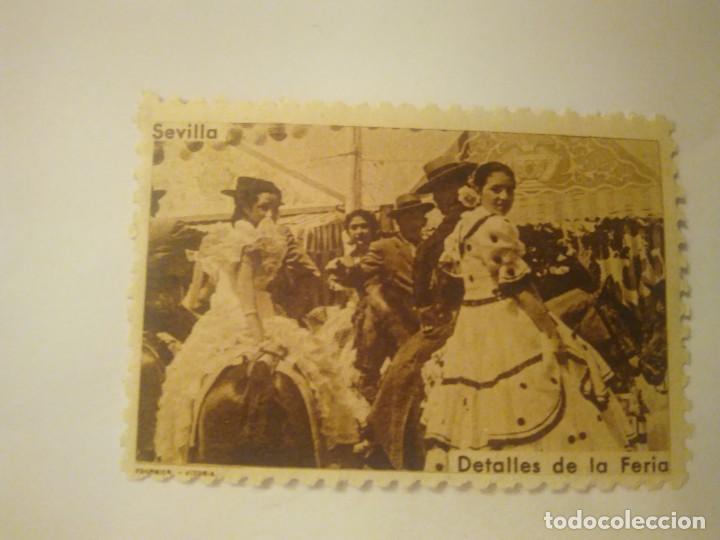 Sellos: SEVILLA.  DETALLES DE LA FERIA. - Foto 1