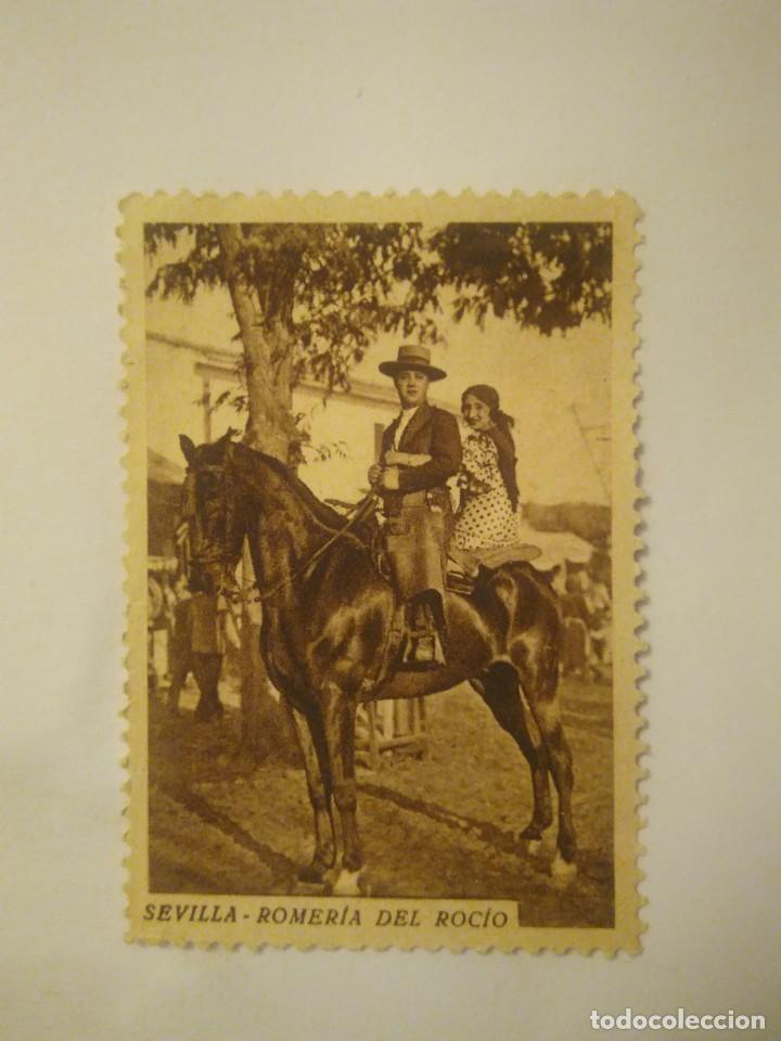 Sellos: SEVILLA.  ROMER&Iacute;A DEL ROC&Iacute;O. - Foto 1
