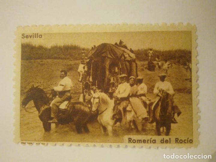 Sellos: SEVILLA.  ROMER&Iacute;A DEL ROC&Iacute;O. - Foto 1